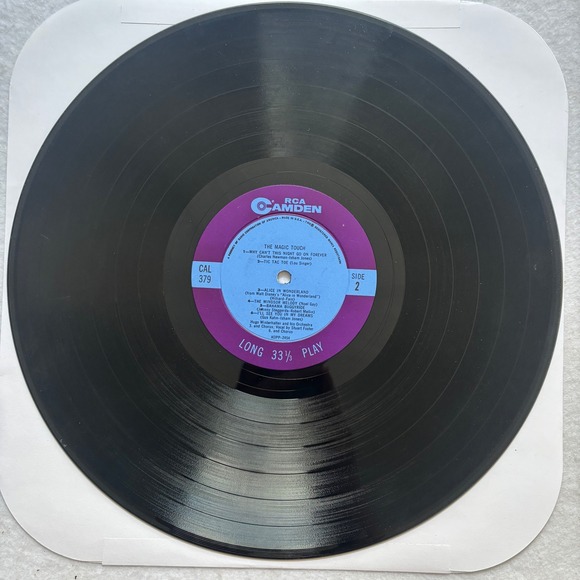 Hugo Winterhalter The Magic Touch Vinyl LP RCA Camden CAL-379 1957 Easy Listen - Picture 4 of 4